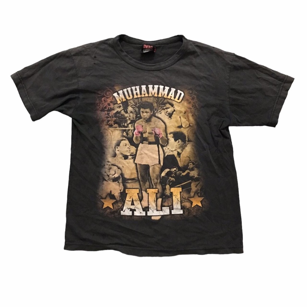 Faded & washed out Muhammed Ali graphic t-shirt